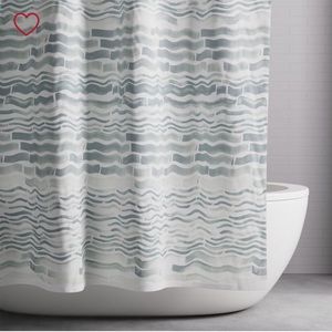 NWT West Elm Organic Shower Curtain